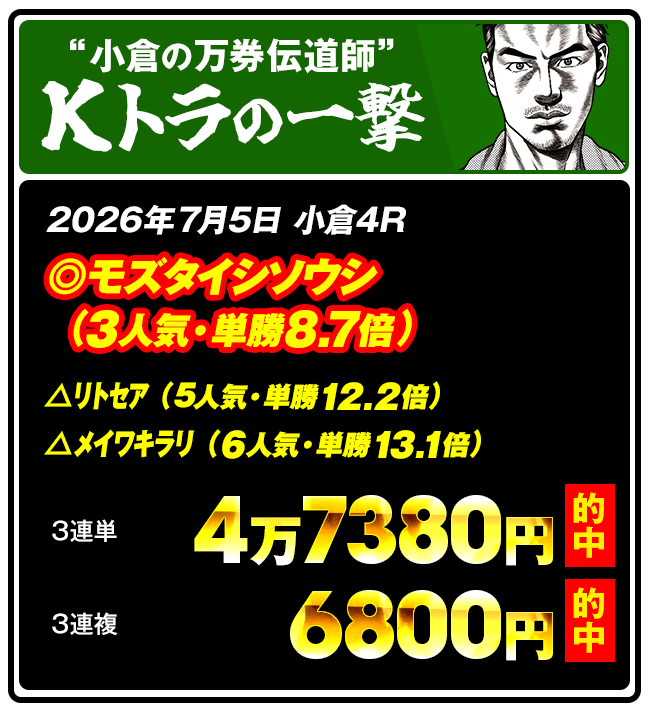 しあわせ万馬券・夢馬券・元祖万馬券サイト【暴露王】