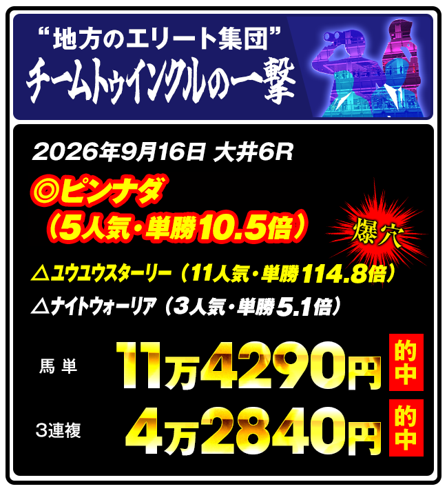 しあわせ万馬券・夢馬券・元祖万馬券サイト【暴露王】